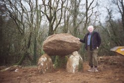 Jon with dolmen